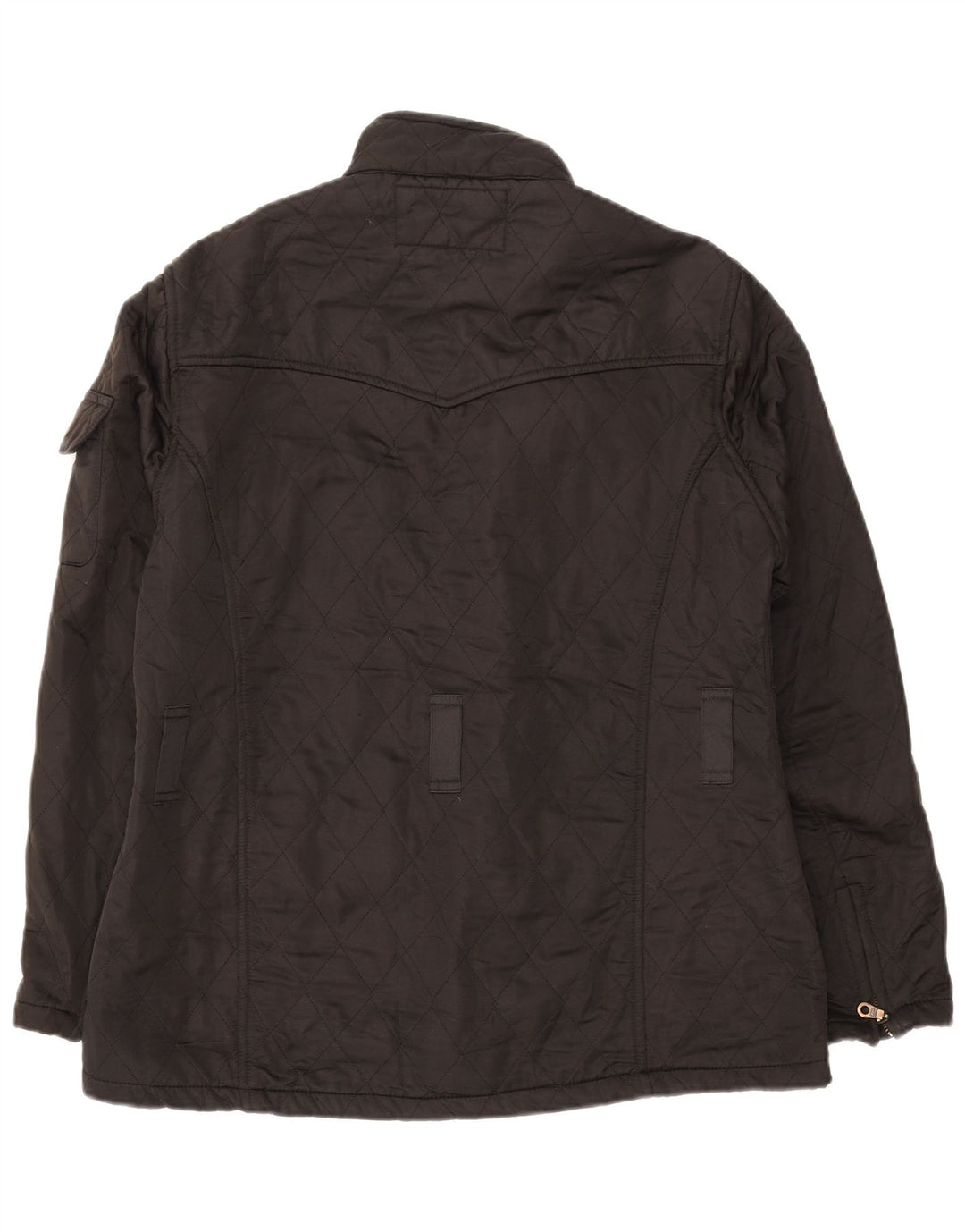 Jaqueta acolchoada feminina BARBOUR UK 16 grande preta