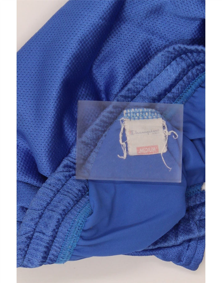 Shorts esportivos masculinos CHAMPION médio azul poliamida