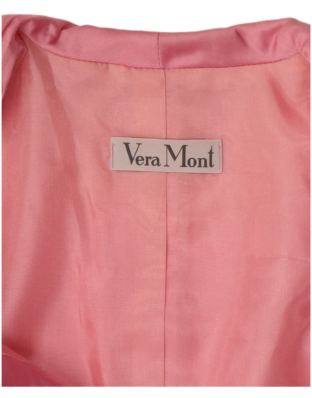 Jaqueta blazer feminina VERA MONT com 3 botões Reino Unido 14 médio rosa floral