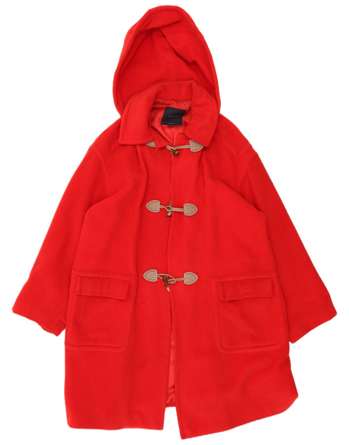Casaco Duffle feminino grande com capuz GERANI IT 46 grande vermelho