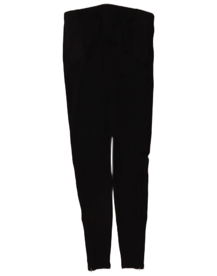 Under Armour Womens Heat Gear Leggings Reino Unido 16 Grande Poliéster Preto