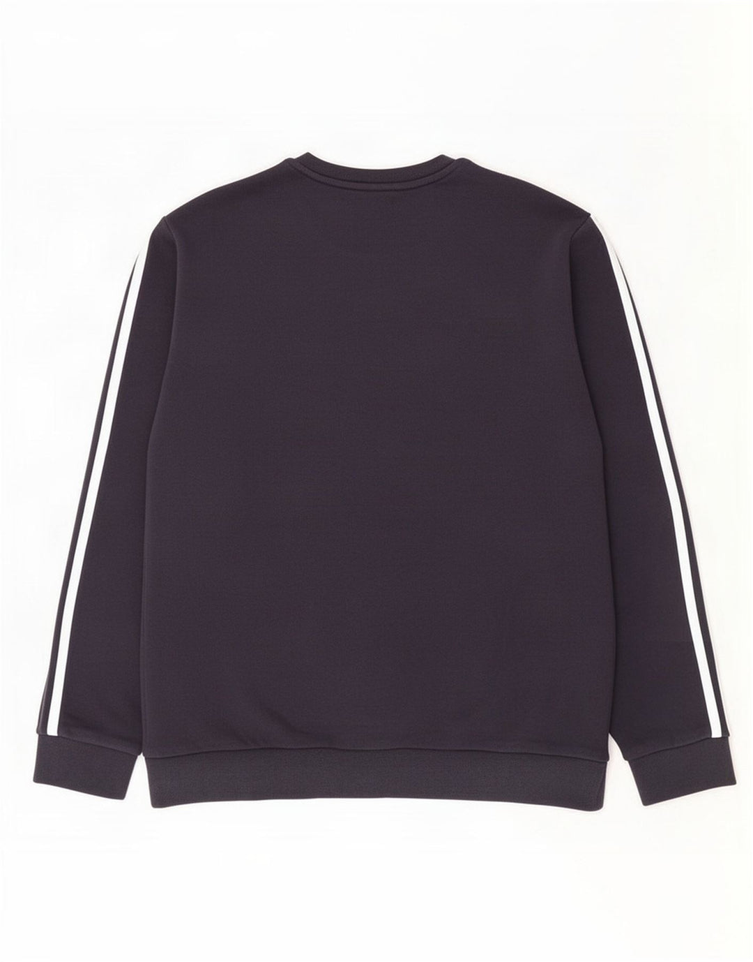 Adidas Mens Moletom Jumper Grande Algodão Azul Marinho