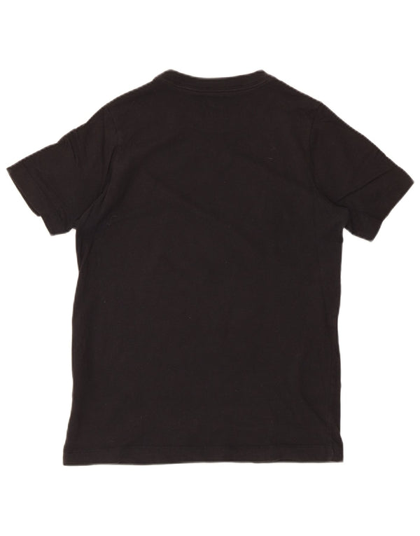Camiseta Nike Boys Regular Graphic Top 12-13 Anos Grande Algodão Preto Esportivo