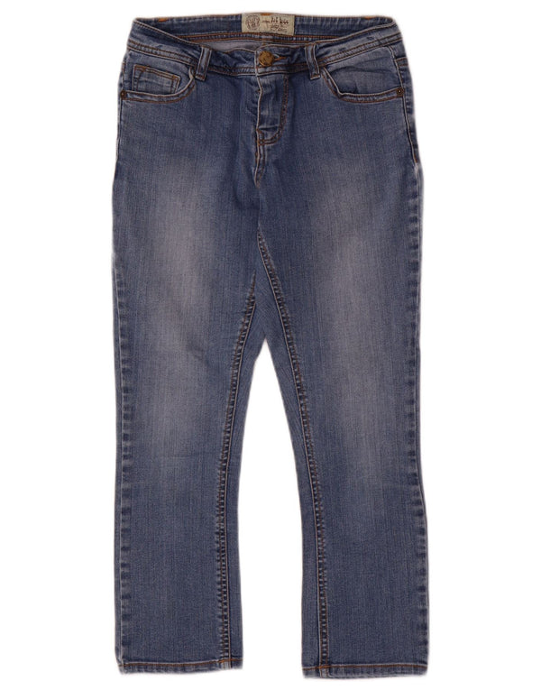 Calça jeans feminina Fat Face UK 6 XS W24 L23 Azul
