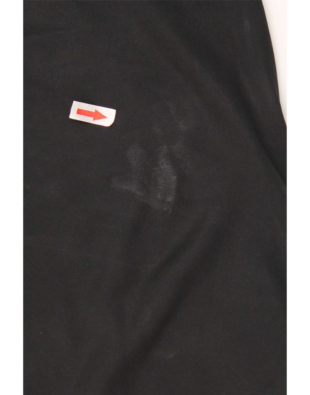 Nike Mens Dri Fit Zip Neck Pullover Treino Top Médio Preto Poliéster