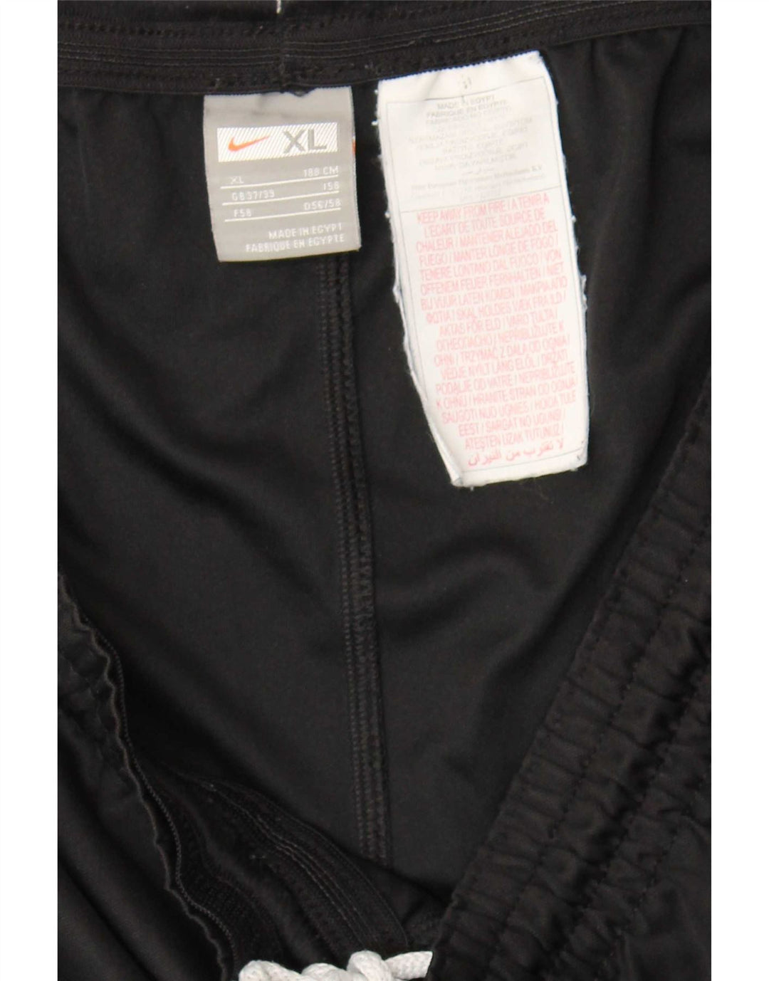 Shorts esportivos masculinos Nike XL preto poliéster