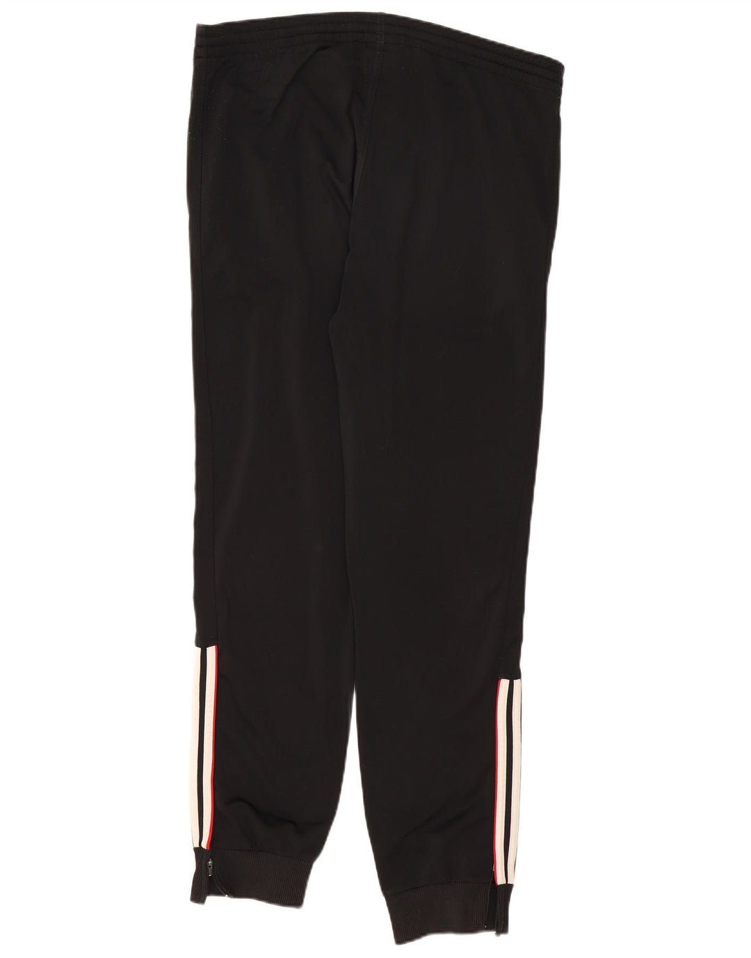 ADIDAS Calças de treino masculinas Joggers UK 38/40 Médio Preto Poliéster