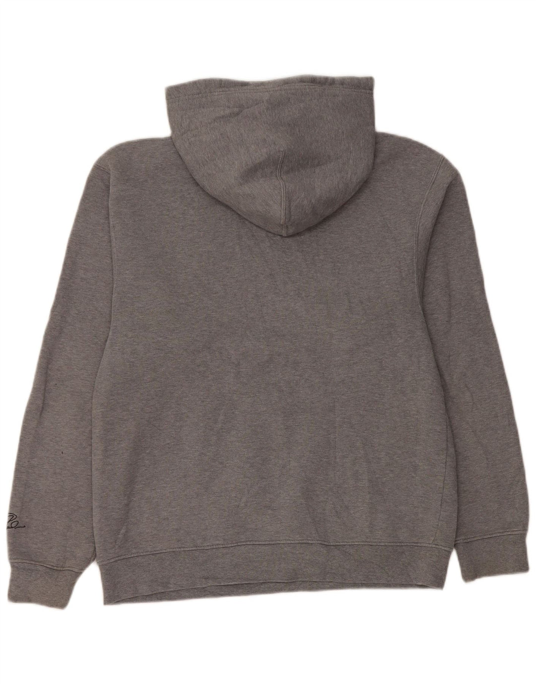 Jordan Mens Air Hoodie Jumper Pequeno Algodão Cinza