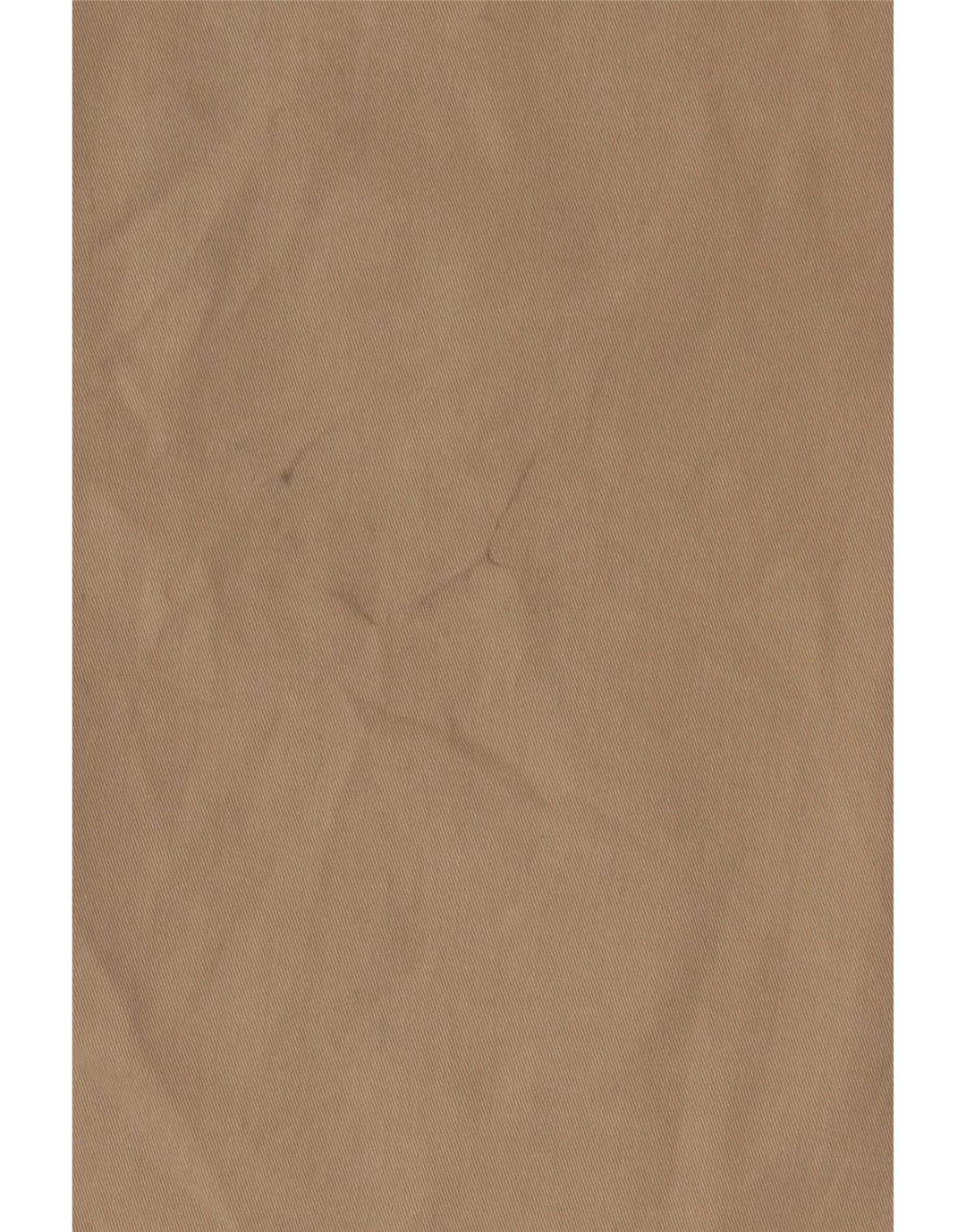 Calvin Klein Mens Chino Shorts W32 Algodão Bege Médio