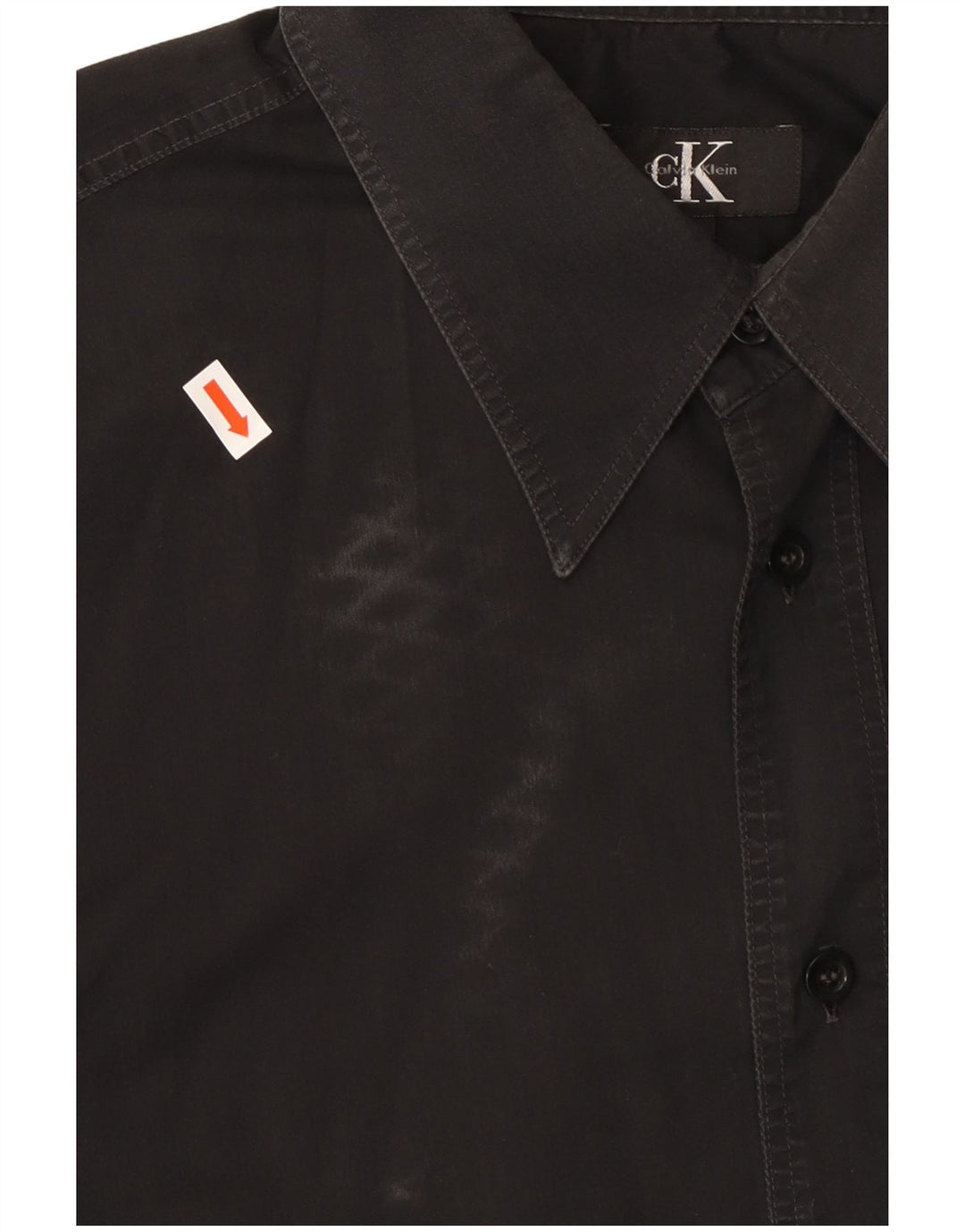 Camisa masculina CALVIN KLEIN grande algodão preto