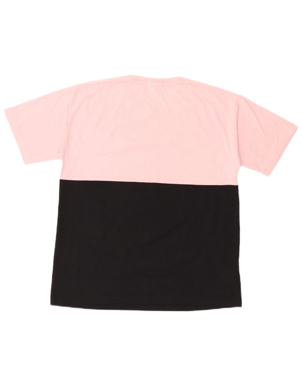Camiseta gráfica Fred Perry para meninas 15-16 anos Colorblock multicolorido