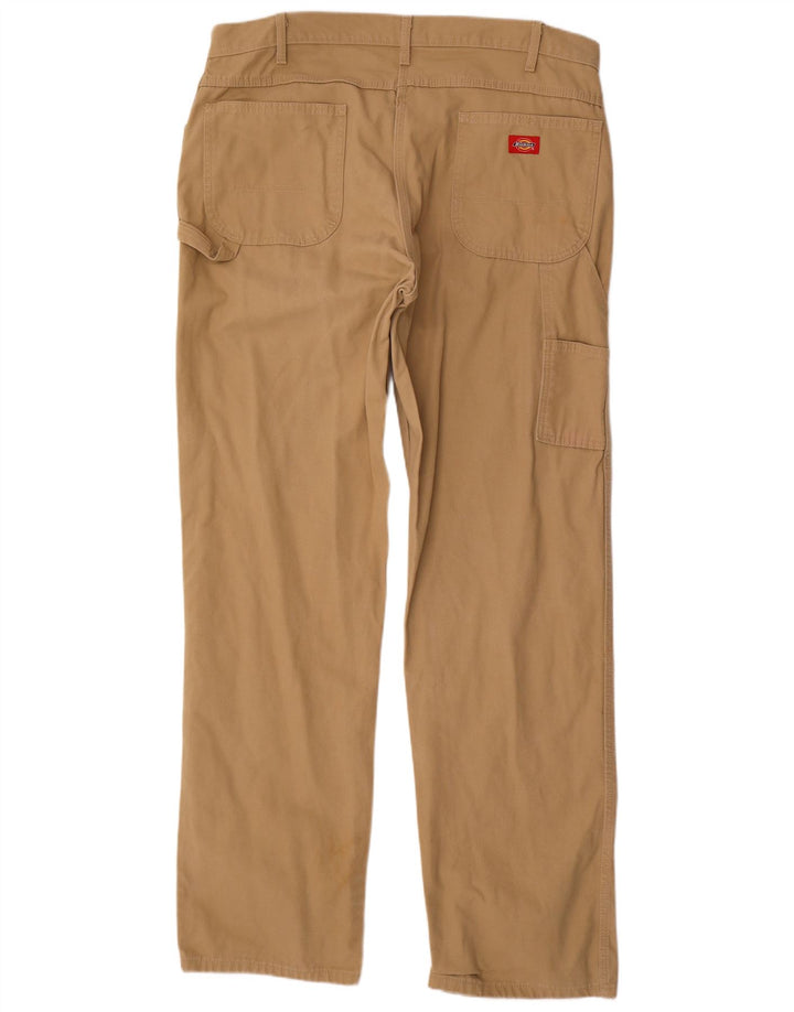 Calça cargo reta masculina DICKIES W38 L36 algodão bege