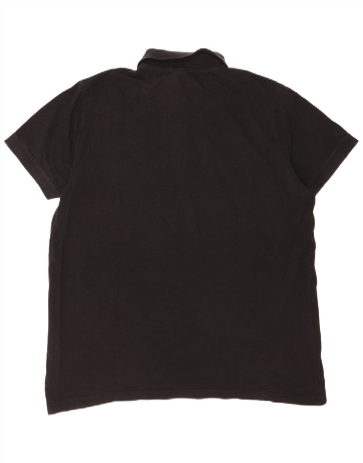 Camisa polo masculina Kappa 2XL algodão preto
