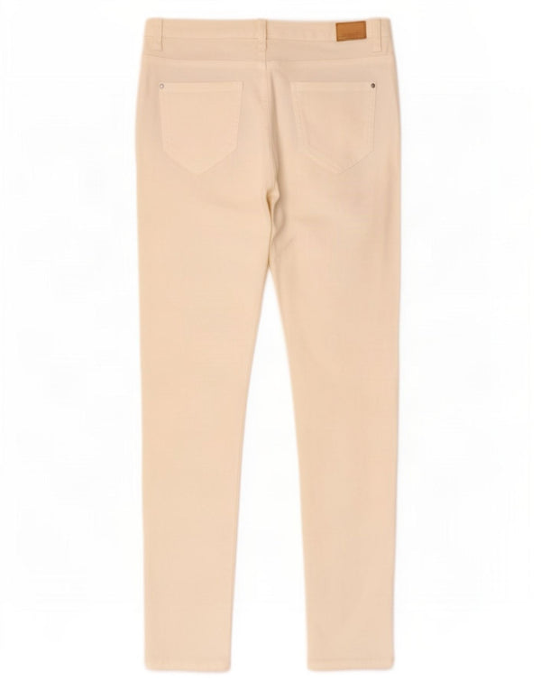 Zara Jeans Skinny Feminino UE 42 Grande W32 L28 Bege