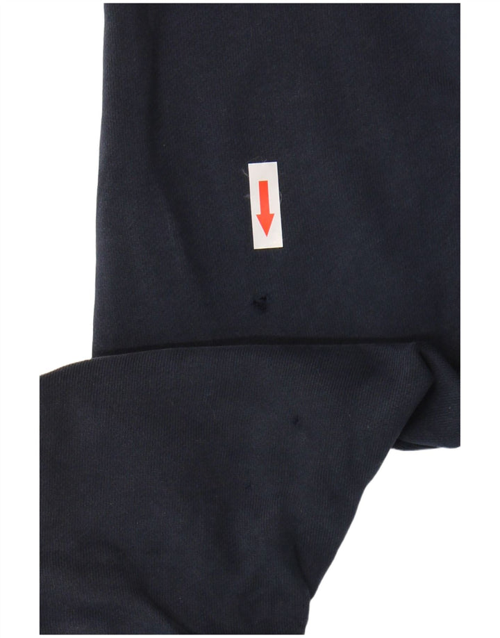 Tommy Hilfiger moletom masculino jumper grande algodão azul marinho