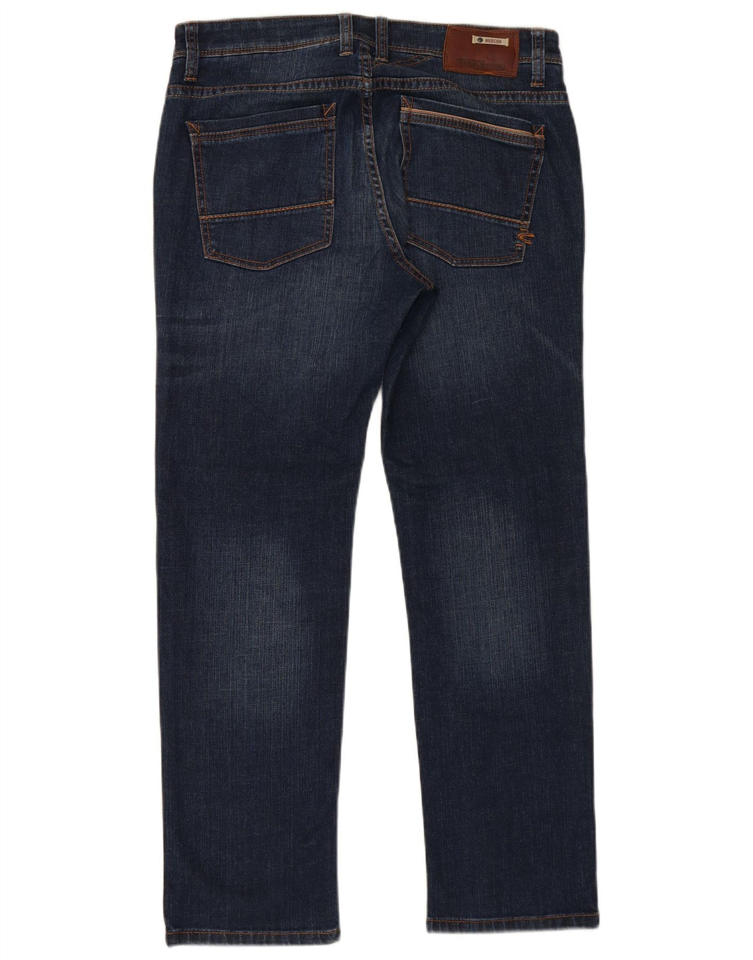Camel Active Masculino Hudson Straight Jeans W34 L30 Azul Marinho Algodão