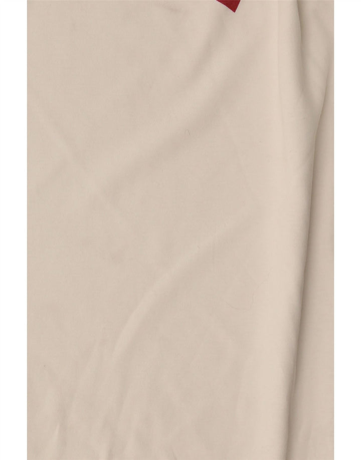 Camiseta gráfica masculina Levi's Top médio algodão branco