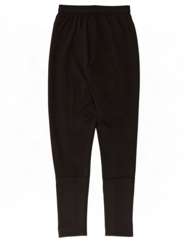 Calça de treino masculina Under Armour pequena poliéster preta