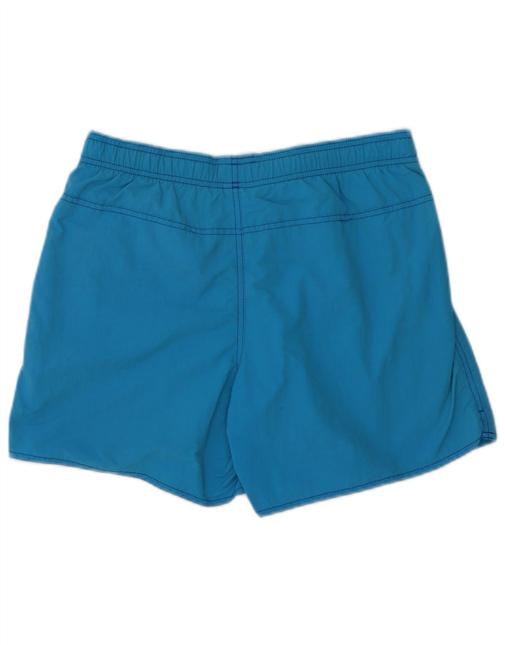 Shorts de natação masculino Adidas pequeno azul poliéster