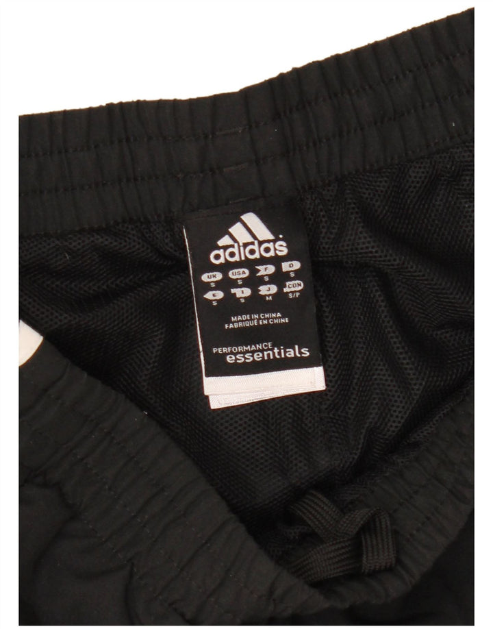 Adidas Mens Climalite Calças de treino Joggers Pequeno Poliéster Preto