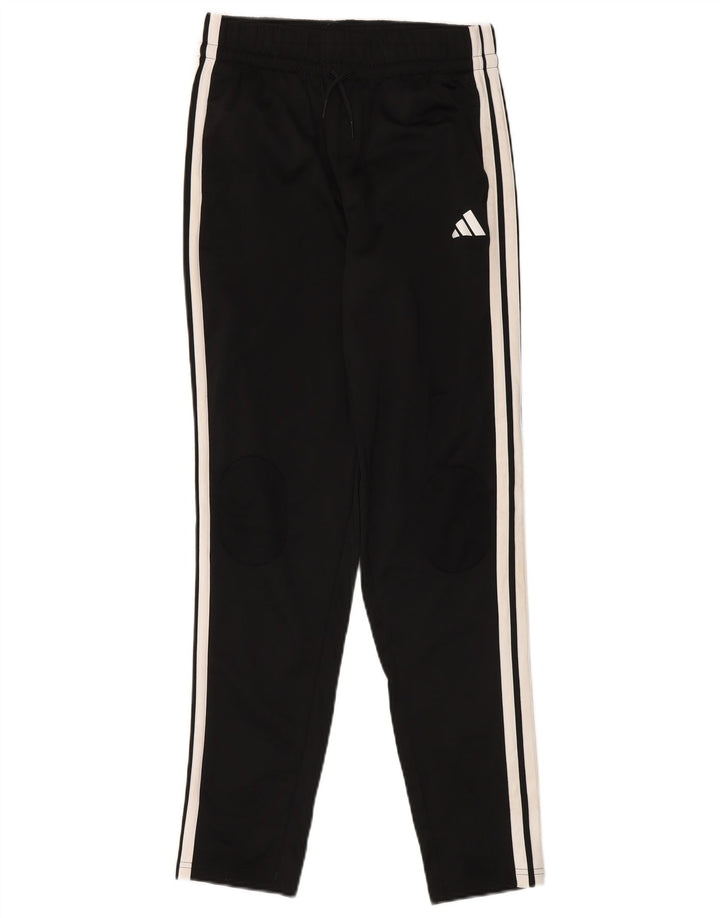 Calças de treino ADIDAS Menino Climacool 15-16 anos preto poliéster