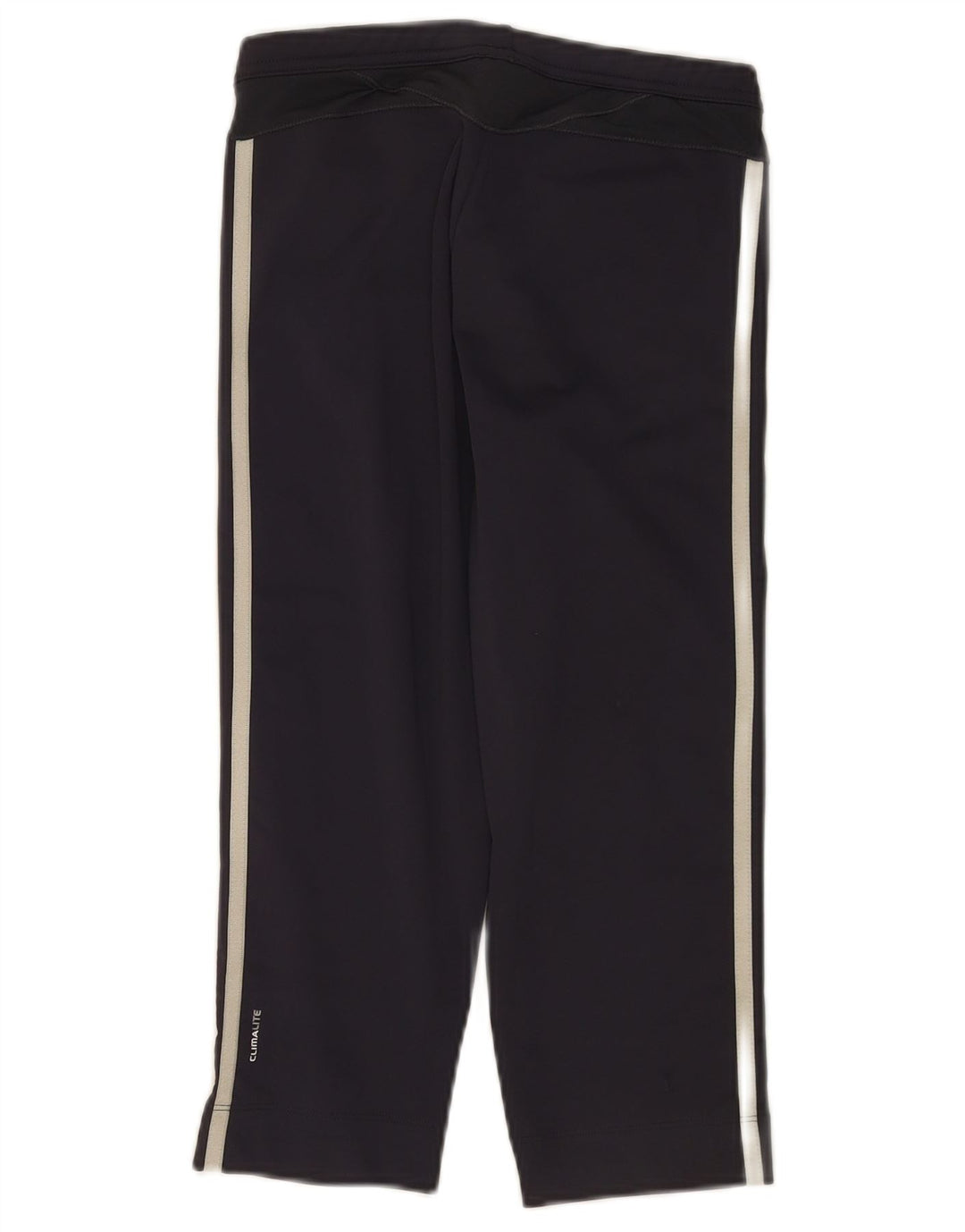 Adidas Womens Climalite Capri Leggings UK 12 Médio W30 Azul Marinho