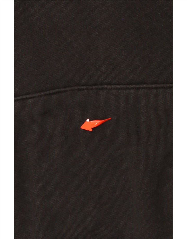 TOMMY HILFIGER Masculino moletom com capuz XL algodão preto