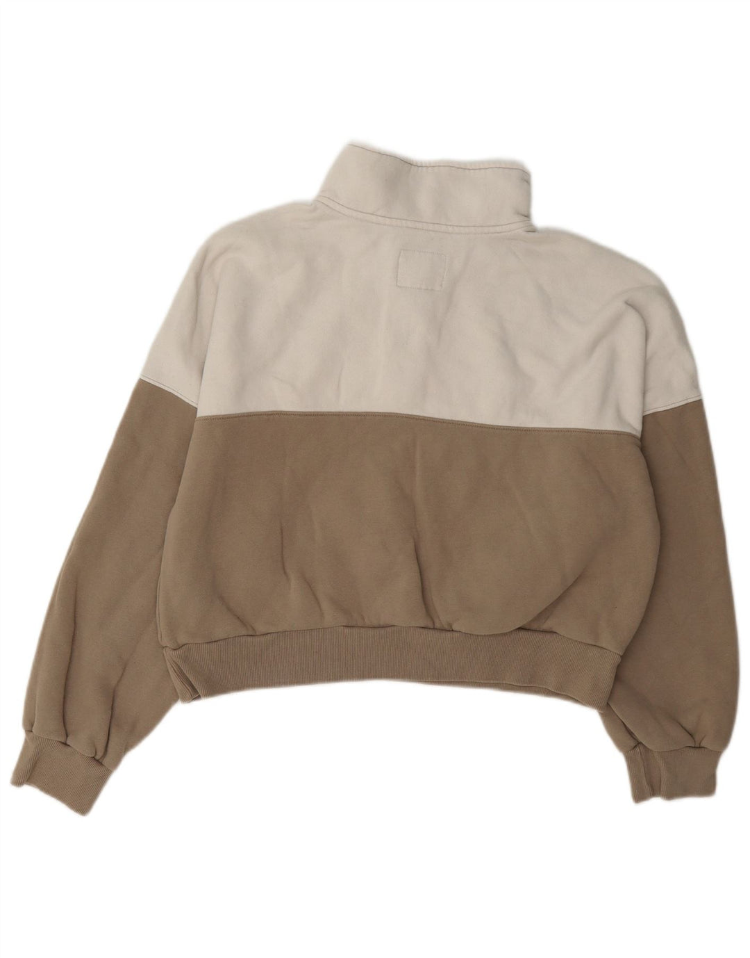 Suéter de moletom feminino Abercrombie & Fitch Reino Unido 14 cinza médio