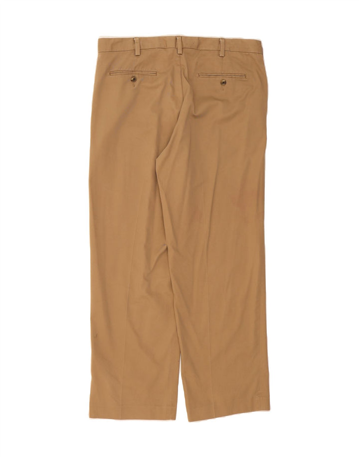EDDIE BAUER Mens Relaxed Fit Chino Trousers W36 L32 Beige Cotton Vintage Eddie Bauer and Second-Hand Eddie Bauer from Messina Hembry 