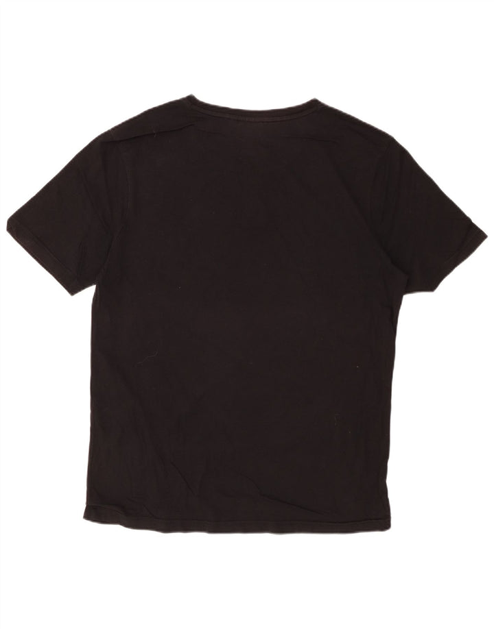 FILA Mens Graphic T-Shirt Top Large Black