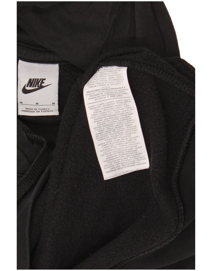 Nike Mens Hoodie Jumper Médio Algodão Preto