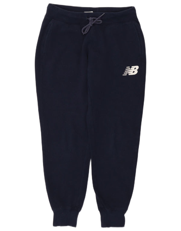 Calça de treino feminina New Balance Joggers UK 12 Médio Azul Marinho