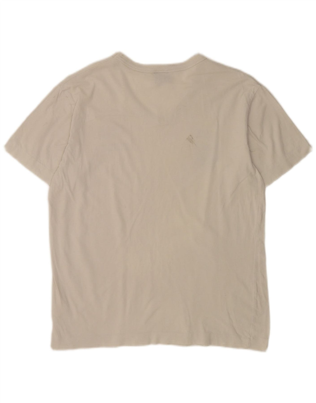 Diesel Camiseta masculina gráfica Top médio algodão branco