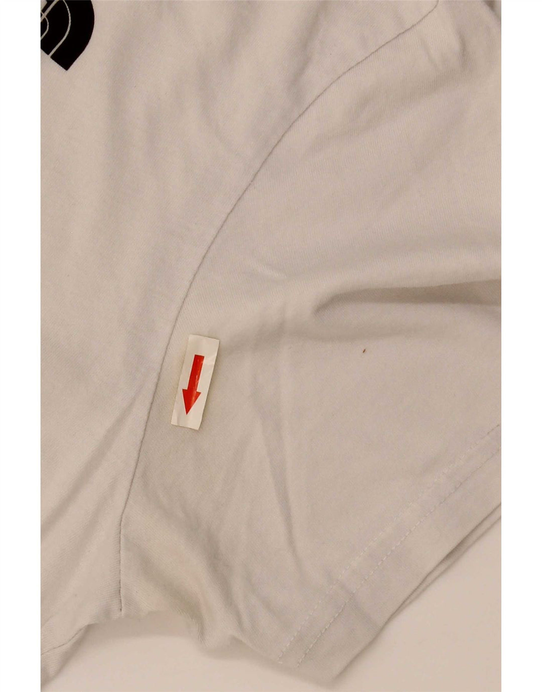Camiseta gráfica masculina The North Face Top médio algodão branco