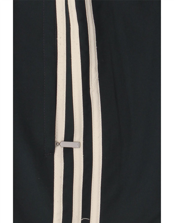 Calça de treino masculina Adidas grande poliéster verde