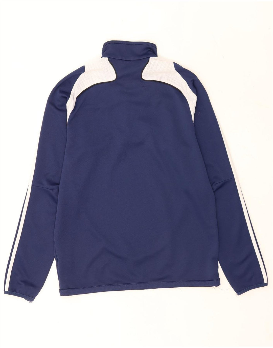 Adidas Mens Graphic Pullover Treino Top Reino Unido 40/42 Médio Azul Marinho