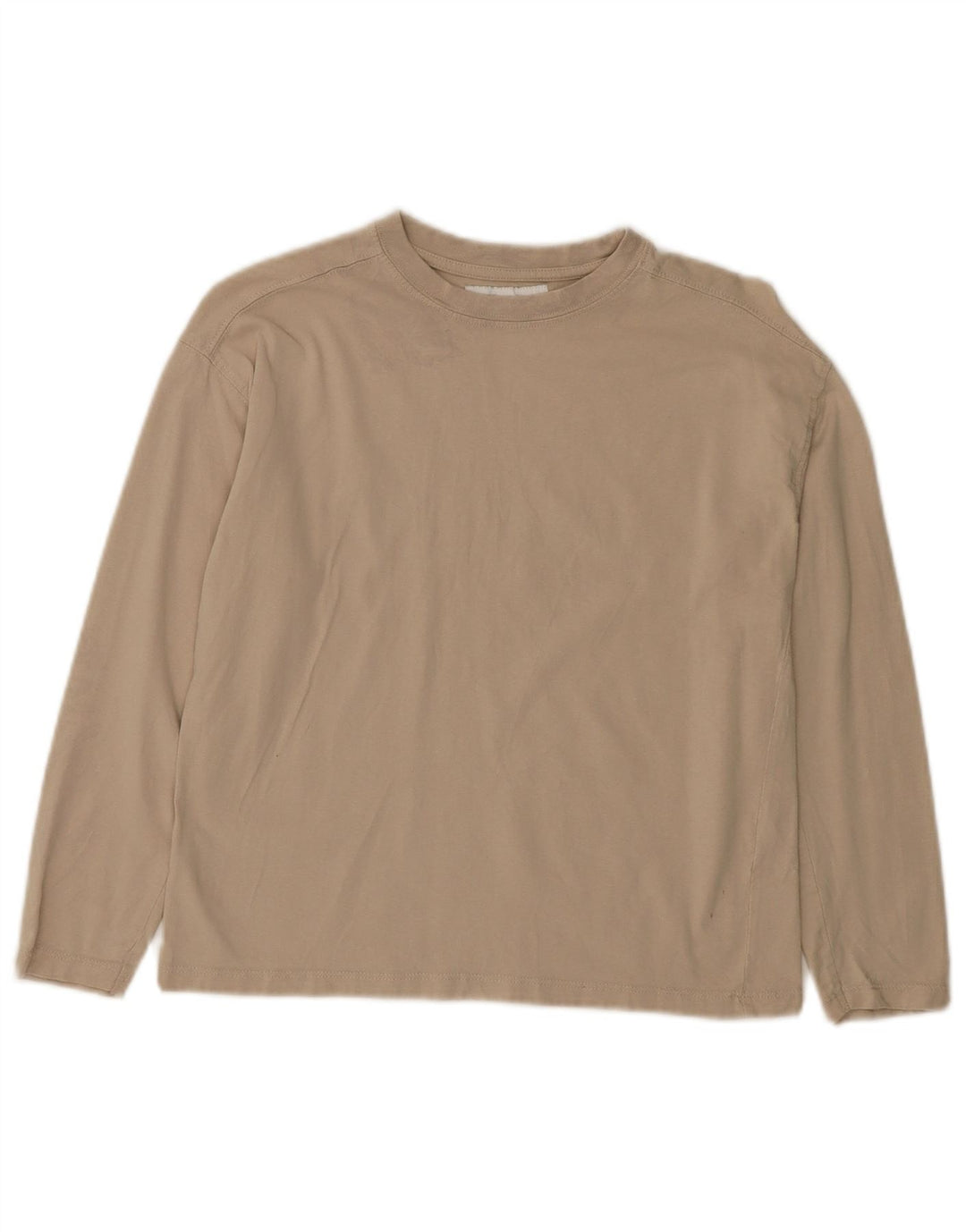 ZARA Meninas Top Manga Comprida 9-10 Anos Bege