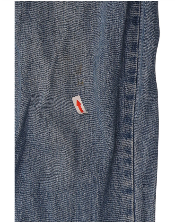 Levi's Masculino 516 Straight Jeans W28 L34 Azul Algodão