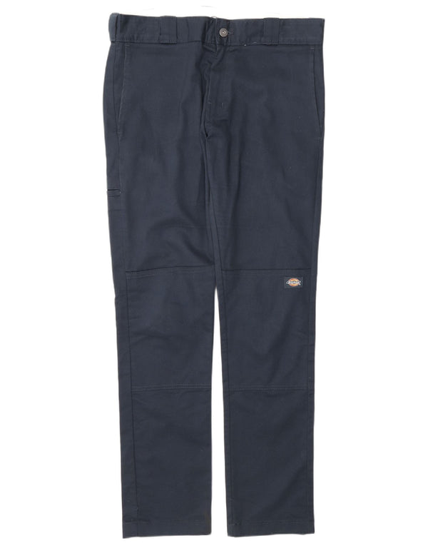 Calça cargo masculina Dickies reta skinny W31 L32 algodão azul marinho