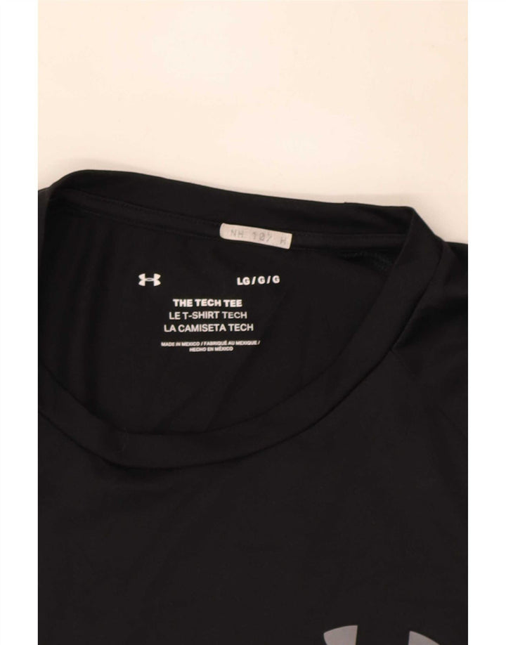 Camiseta masculina Under Armour grande preta
