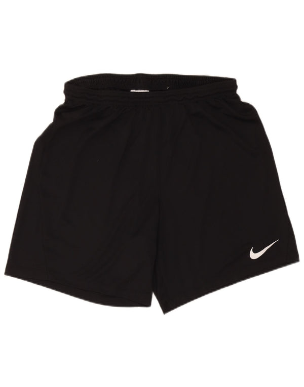 Shorts esportivos Nike Boys Dri Fit 13-14 anos XL preto poliéster