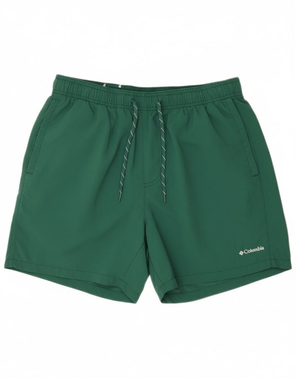 Shorts de natação masculino Columbia verde médio nylon