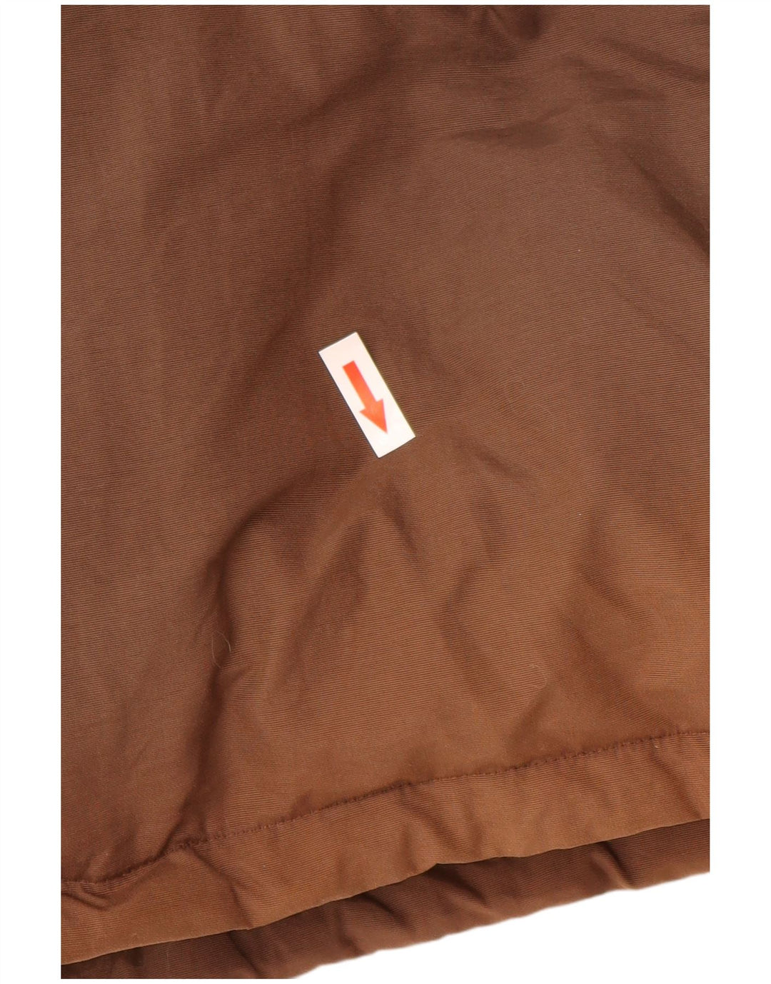 Jaqueta Parka masculina Aesse com capuz Reino Unido 44 2XL marrom nylon