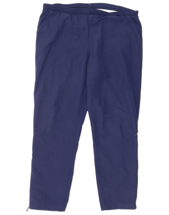 Calça de treino masculina Adidas XL azul marinho poliéster