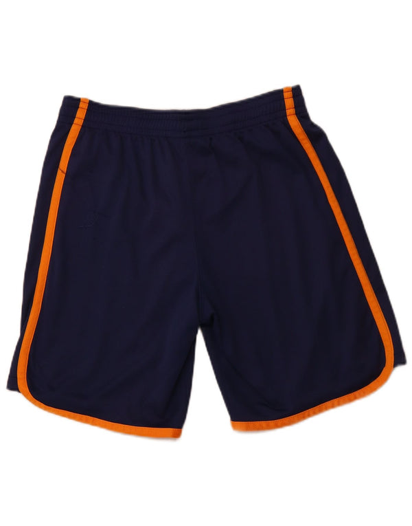 Shorts esportivos gráficos CHAMPION para meninos 15-16 anos 2XL azul marinho poliéster