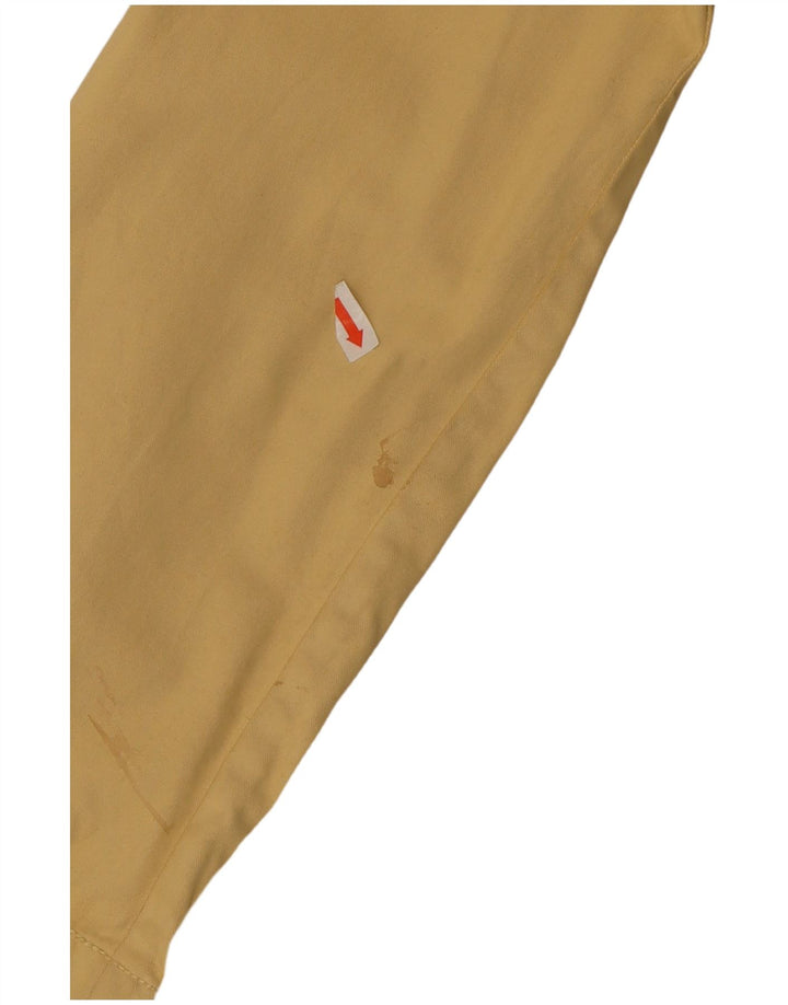 Jaqueta bomber feminina Marella UK 14 grande algodão amarelo