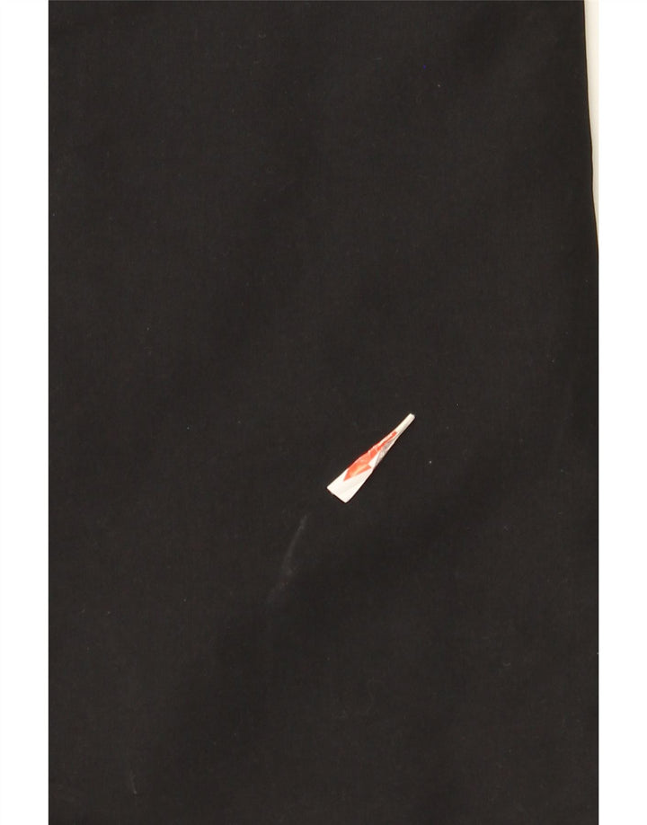 Calça de treino masculina Kappa grande poliéster preto