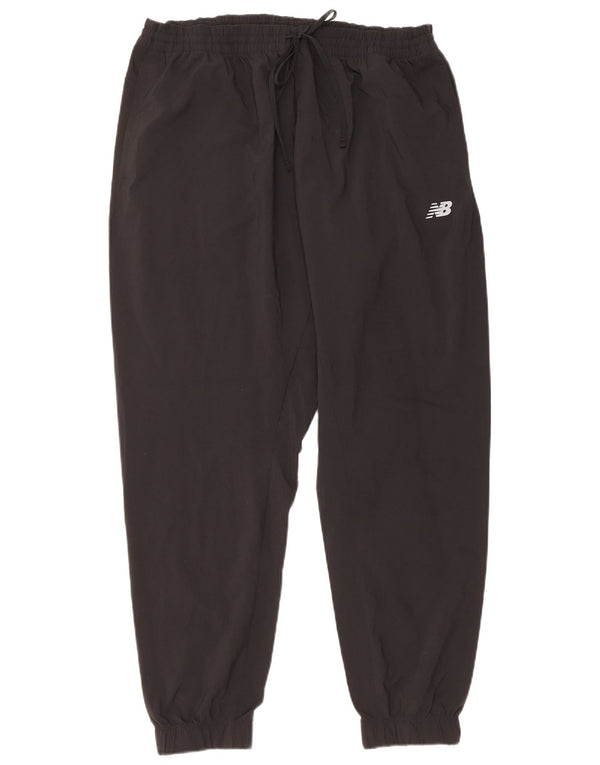 Calça de treino masculina New Balance Joggers XL poliéster preto
