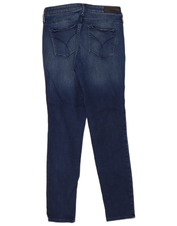 Calvin Klein Legging Feminina Jeans Skinny W30 L30 Azul Algodão