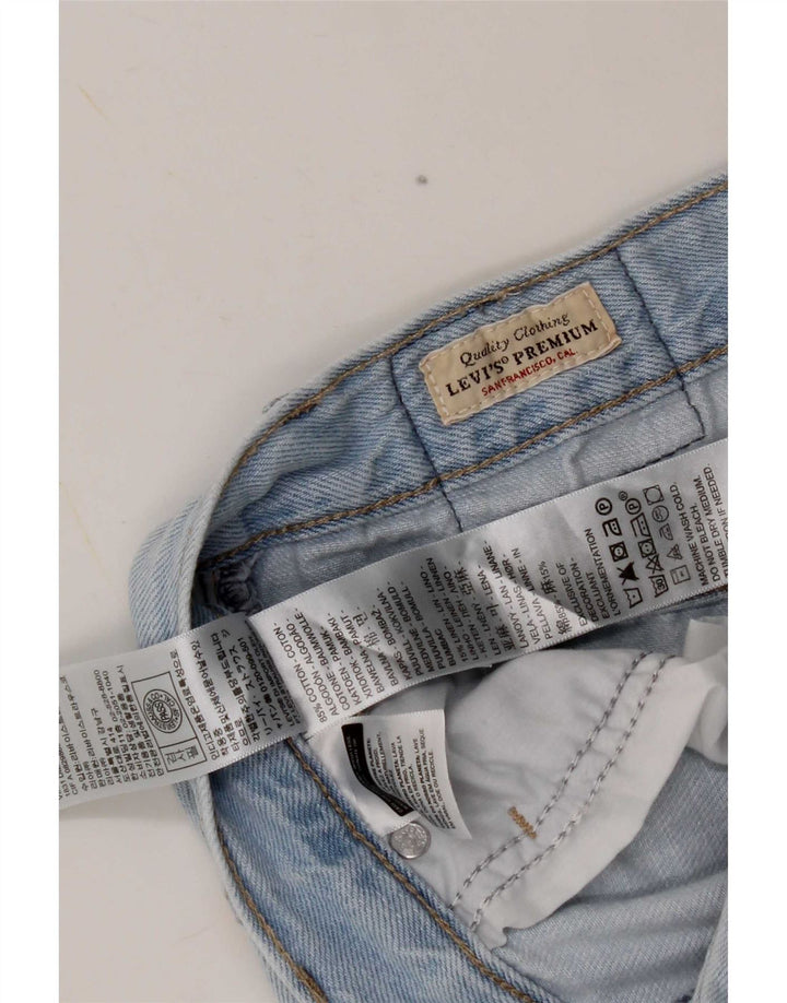 Jeans feminino Levi's XL Straight W23 L29 azul algodão